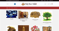 Desktop Screenshot of fengshuiindia.com