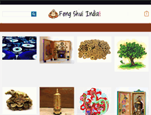 Tablet Screenshot of fengshuiindia.com